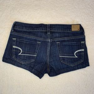 American Eagle Dark Wash Denim Shorts